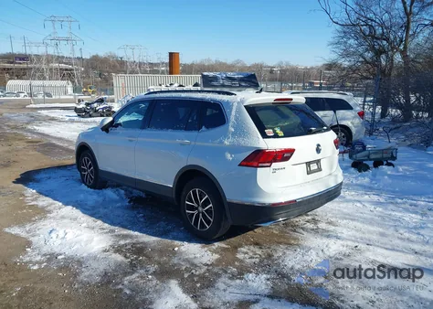 2021 Volkswagen Tiguan 2.0T Se/2.0T Se R-Line Black/2.0T Sel from USA, damaged, VIN 3VV2B7AX7MM062779